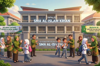 Ciptakan Lingkungan Belajar yang Hangat dan Tertib, Smaliska Rutinkan Penyambutan Siswa di Gerbang Sekolah